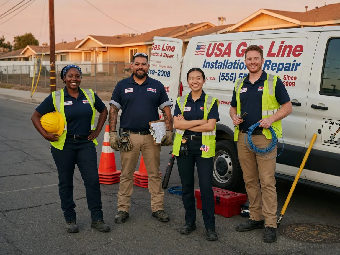 Gas Line Installation company in South Fork, PA